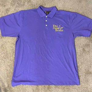 CIGAR BRUHS POLO SHIRT FOR THE OMEGA PSI PHI FRATERNITY INC